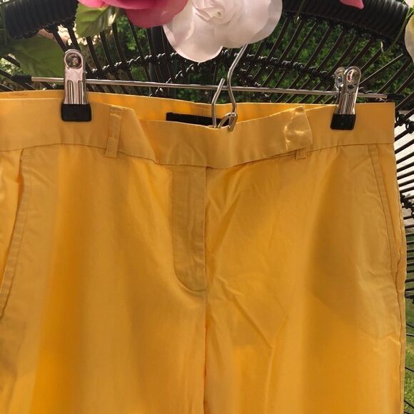 Moda Internacional Yellow pants.Sz 8 - Picture 2 of 6